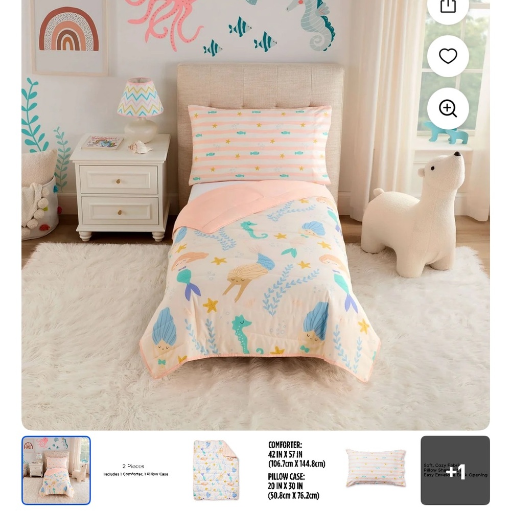 NWT Toddler Bed Set